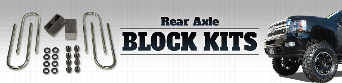 
        Rear Axle Lift Block Kits
    
