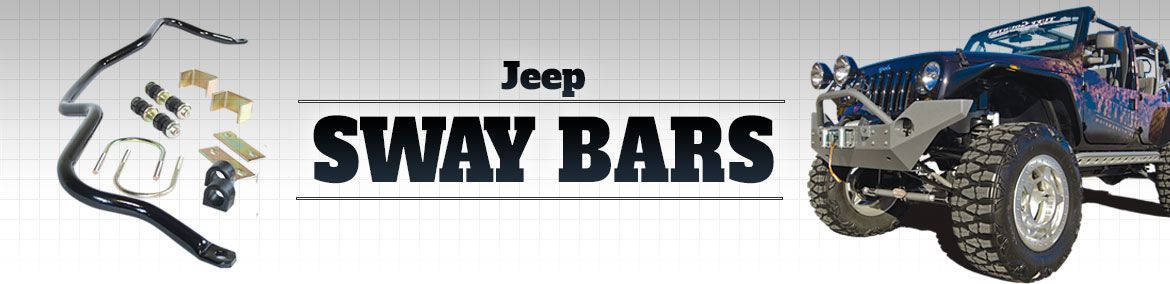 
        Jeep  Sway Bars
    