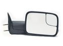 1998-2001 Dodge Ram 2500 (w/factory towing package) - Extendable Towing Mirror / Passenger side (Manual, Flip out Head, Black, Foldaway)