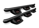 2007-2018 Toyota Tundra CrewMax with 5' 7" Bed - N-Fab N-Durastep Bed Access Nerf Bars (6 Steps) (Black Gloss Finish)