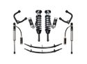 Icon K53004T 0-3.5" Stage 4 Suspension System with Upper Tubular Control Arm Kit for Toyota Tacoma 2005-2015