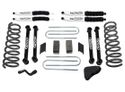 2007-2008 Dodge Ram 3500 4x4 - 4.5" Lift Kit with Coil Springs by Tuff Country (fits Vehicles Built July 1 2007 & Later) (SX8000 Shocks)