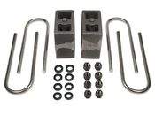 1986-1997 Ford F350 4wd (w/o factory overloads) - Tuff Country 5.5" Rear Block & U-Bolt Kit - Tuff Country Tapered