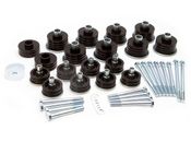 2008-2016 Ford F350 4wd &amp; 2wd (all cabs) - Daystar Polyurethane Body Mounts (includes hardware &amp; sleeves) - Black