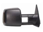 2008-2014 Toyota Sequoia - Extendable Towing Mirror / Passenger side (Power Heated, w/Light, Dual Mirror, Black, Foldaway)
