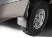 1999-2007 Ford F350 Super Duty (w/o factory fender flares) - FRONT "NO-Drill" Mud Flaps (pair)