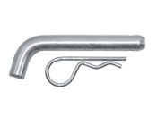 Hitch Pin - 5/8" Solid Steel (w/clip) by Curt MFG
