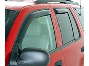 2007-2014 Chevy Silverado 3500 (Crew Cab) - "IN-CHANNEL" Side Window Wind Deflectors (4-piece kit)