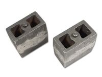 5.5" Cast Iron Lift Blocks (3" wide, tapered) pair by Tuff Country