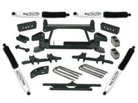 1988-1997 Chevy Truck K2500/3500 4x4 (8 Lug) - 4" Lift Kit by Tuff Country (fits models with cast lower control arms) (No Shocks)