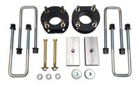 2007-2021 Toyota Tundra 4x4 & 2wd - 3" Front / 1" Rear Lift Kit (no strut disassembly) by Tuff Country (Excludes TRD Pro) (No Shocks)