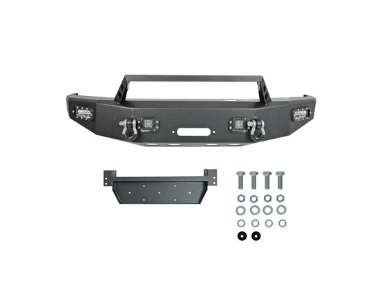 Scorpion SCO-FBSD17 HD Front Bumper with LED Cube Lights Ford F250 2017-2021