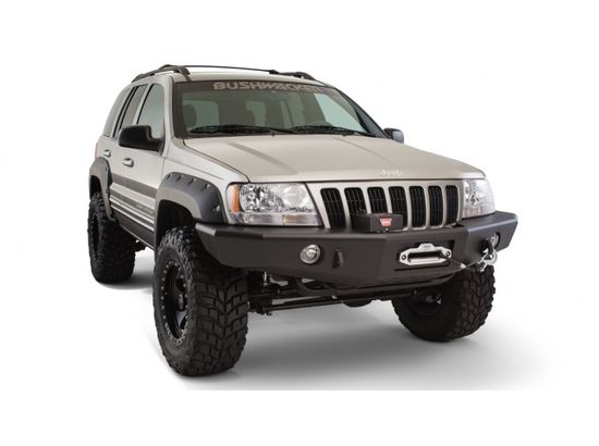 1999-2004 Jeep Grand Cherokee - Bushwacker Cut Out Style Fender Flares (Front and Rear Set)