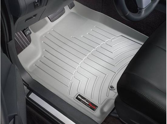 WeatherTech 441051 | 2007-2013 Jeep Wrangler & Wrangler Unlimited (Rubicon;  Sahara; Unlimited; X models) - FRONT Floor Liners / pair