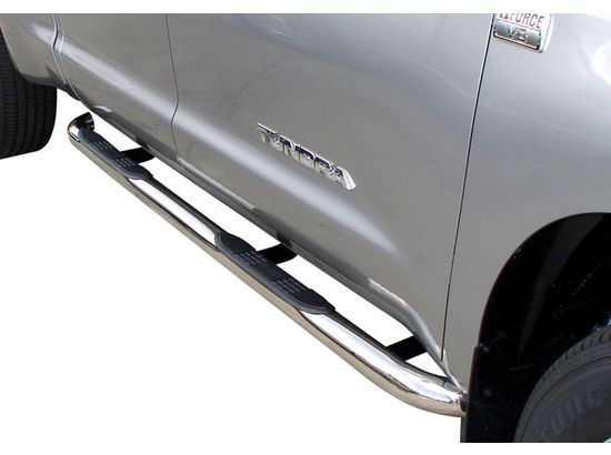 2010-2018 Toyota 4Runner 2wd & 4wd (with Rocker Covers, SR5 & Limited Models) - Aries Stainless Steel 3" Round Nerf Bars (pair)