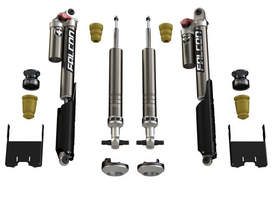 2015-2019 Ford F150 4wd - Falcon Sport Tow / Haul Leveling Shock System (Front & Rear)