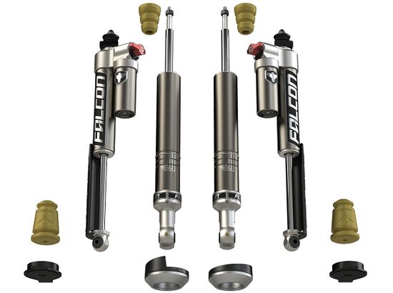 2005-2023 Toyota Tacoma 4wd - Falcon Sport Tow / Haul Leveling Shock System (Front & Rear)