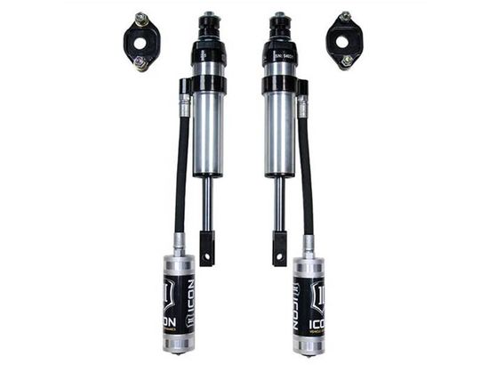 Icon 78724 0-2" 2.5 Remote Shock System with Upper Control Arms for GMC Sierra 3500 2011-2019