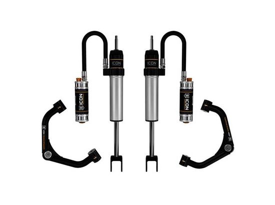Icon 78735T 0-2" CDCV Shock System with Tube Upper Control Arms for GMC Sierra 3500 2020-2022