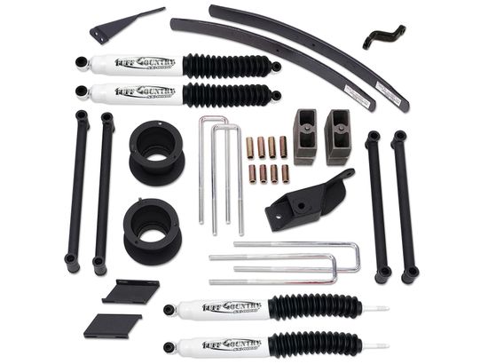 1994-1999 Dodge Ram 3500 4x4 - 4.5" Lift Kit by Tuff Country 4.5" (fits models w/o factory overloads) (No Shocks)