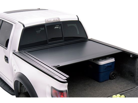 2009-2018 Dodge Ram 1500 with 5' 7" Bed without Bed Rail Storage - Retrax RetraxOne MX Tonneau Cover w/Stake Pocket Cut Out Rails (Retractable Hard Style, Polycarbonate Matte Finish)