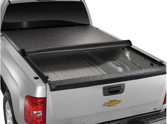 2001-2006 GMC Sierra 2500HD with 8' Bed - Truxedo Lo Pro QT Tonneau Cover (soft roll-up style)