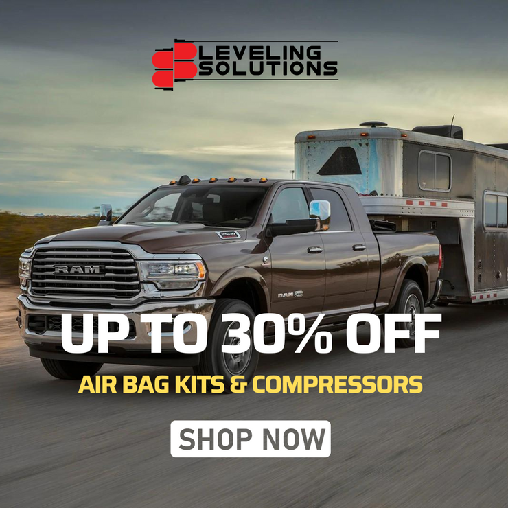 Leveling Solutions Air Bag Kits and Compressors up to 30% off