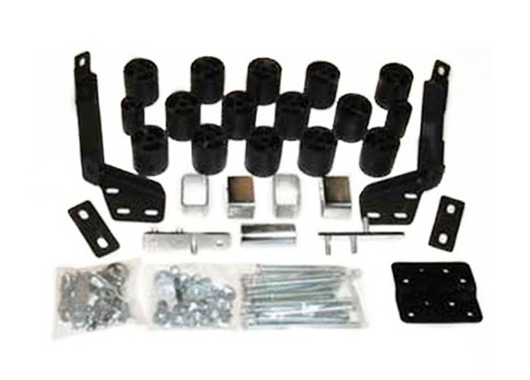 3 Body Lift Kit Made in America Dodge Ram Pickup Gas Sport Only, Performance Accessories Except 2000 Auto Trans PA60013 fits 1999 to 2001 